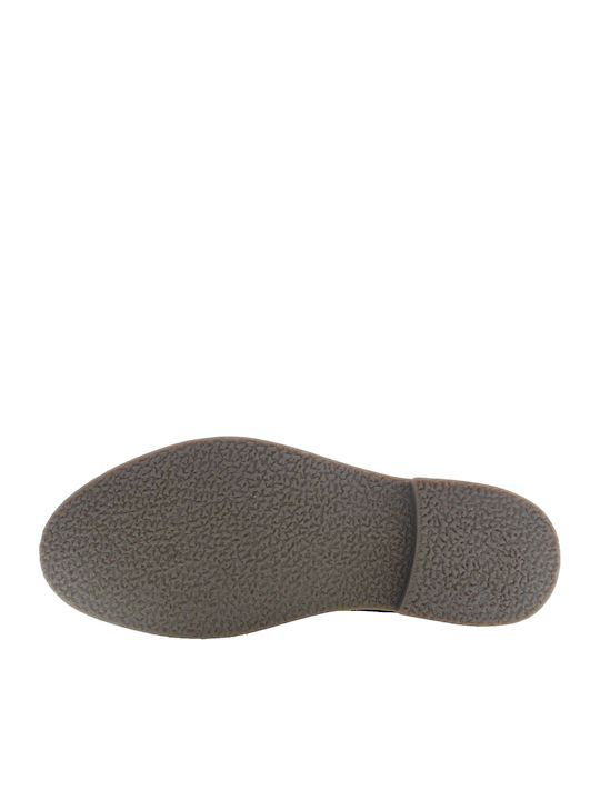 Must Suede Navy Μπλε Ανδρικά Μποτάκια