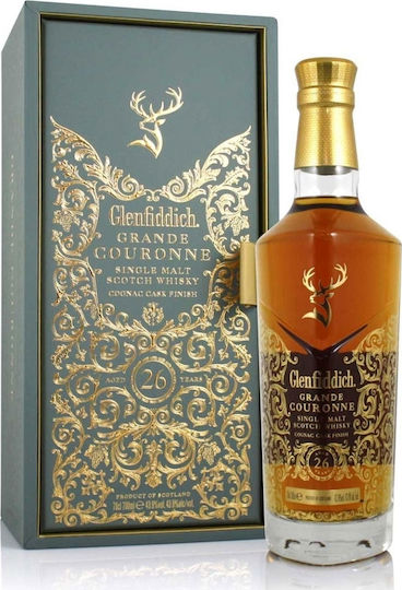 Grande Couronne Old Single Malt Whisky 26 Ani Scoția Într-o Cutie 43.8% 700ml
