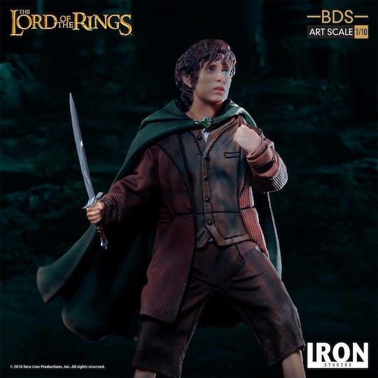 Iron Studios Lord of the Rings Frodo Collectible Figure Height 14cm in Scale 1:10