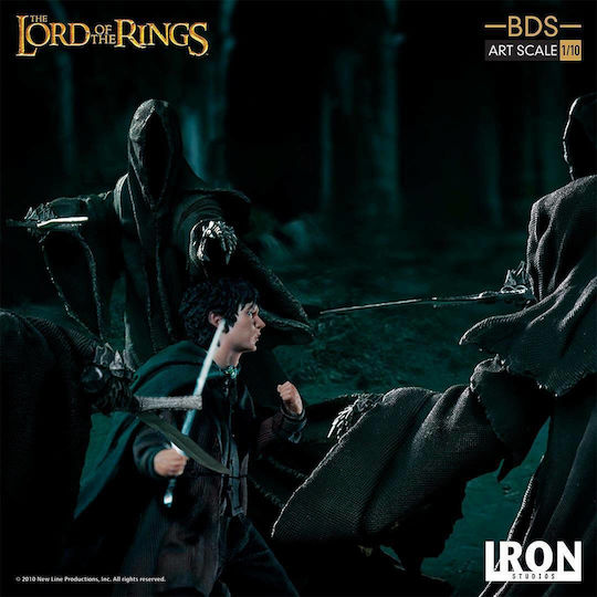 Iron Studios Lord of the Rings Frodo Collectible Figure Height 14cm in Scale 1:10