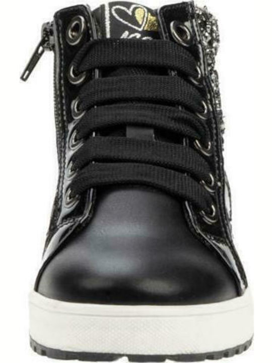 7555164 Παιδικά Sneakers High Μαύρα