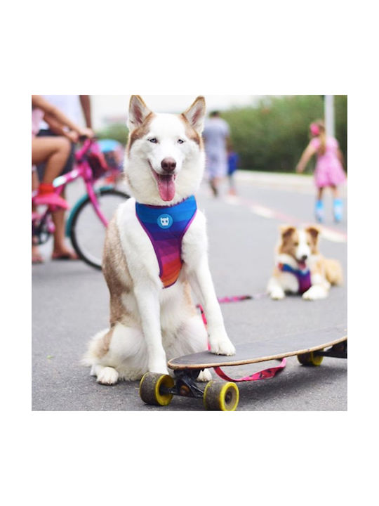 Zee-Dog Σαμαράκι Σκύλου Γιλέκο Adjustable Air Mesh Prisma Μωβ Small