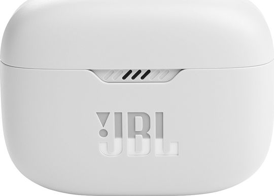 JBL Tune 130NC In-ear Bluetooth Handsfree Ακουστικά με Αντοχή στον Ιδρώτα και Θήκη Φόρτισης Λευκά