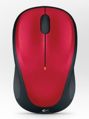 Logitech M235 Wireless Mini Mouse Red
