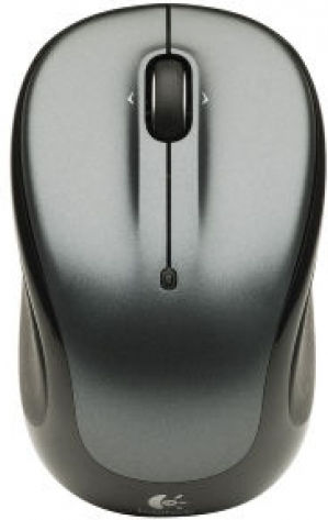 Logitech M325 Kabellos Mini Maus Light Silver