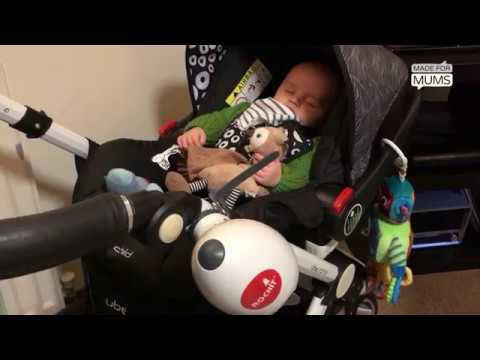 Rockit Stroller Accessories White Portable Baby Rocker
