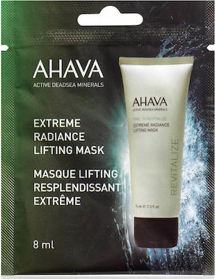 Ahava Extreme Radiance Lifting Gesichtsmaske für das Gesicht für Festigung 8ml