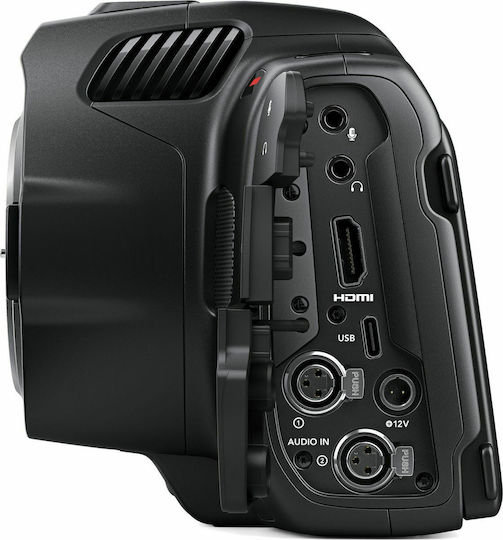 Blackmagic Design Βιντεοκάμερα Pocket Cinema 6K Pro 6K @ 50fps Αισθητήρας CMOS Αποθήκευση σε Κάρτα Μνήμης με Οθόνη Αφής 5" και HDMI