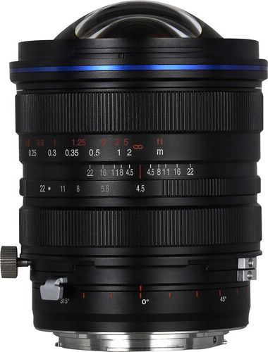 Laowa Full Frame Φωτογραφικός Φακός 15mm f/4.5 Zero-D Shift Wide Angle για Canon EF Mount Μαύρος