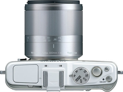 Tokina Crop Φωτογραφικός Φακός Reflex 300mm f/6.3 Telephoto / Macro για Micro Four Thirds (MFT) Mount Ασημί