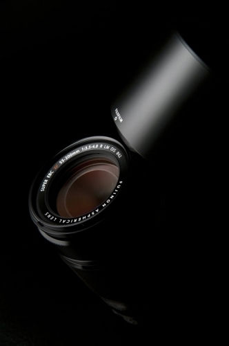 Fujifilm Crop Camera Lens Fujinon XF55-200mm F3.5-4.8 R LM OIS Tele Zoom for Fujifilm X Mount Black