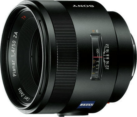 Sony Full Frame Φωτογραφικός Φακός 50mm f/1.4 ZA SSM Σταθερός για Sony A Mount Μαύρος