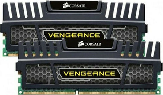 Corsair Vengeance DDR3 16GB RAM με 2x8GB Modules και Ταχύτητα 1600 για Desktop