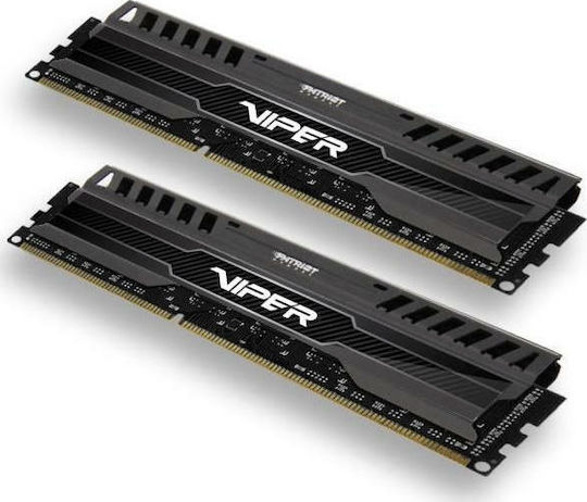 Patriot DDR3 16GB RAM με 2x8GB Modules και Ταχύτητα 1600 για Desktop