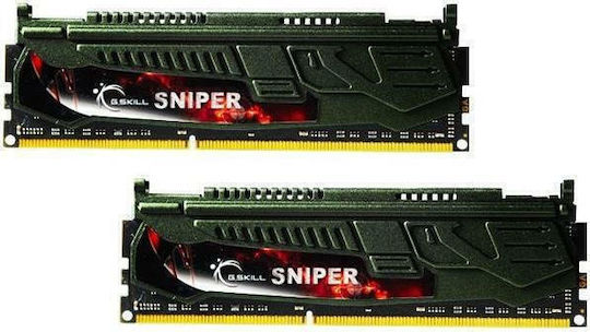 G.Skill 8GB DDR3 RAM με 2 Modules (2x4GB) και Ταχύτητα 2400 για Desktop