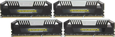 Corsair 32GB DDR3 RAM cu 4 module (4x8GB) și Viteză 1600 pentru Desktop