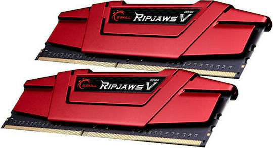 G.Skill Ripjaws V 16GB DDR4 RAM с 2 модула (2x8GB) и Скорост 2400 за Настолен компютър