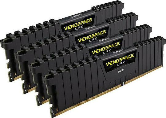 Corsair Vengeance LPX 16GB DDR4 RAM with 4 Modules (4x4GB) and 2666 Speed for Desktop