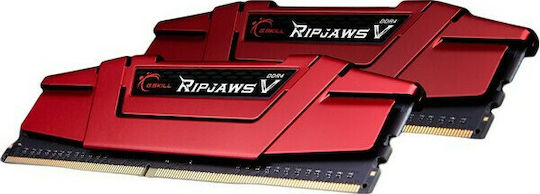 G.Skill Ripjaws V 8GB DDR4 RAM с 2 модула (2x4GB) и Скорост 2400 за Настолен Компютър