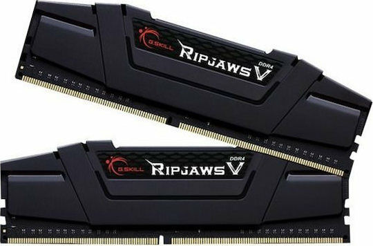 G.Skill Ripjaws V DDR4 32GB RAM με 2x16GB Modules και Ταχύτητα 3200 για Desktop