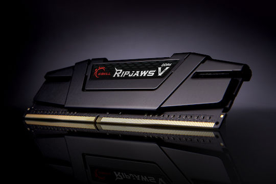 G.Skill Ripjaws V DDR4 8GB RAM με 2x4GB Modules και Ταχύτητα 3200 για Desktop