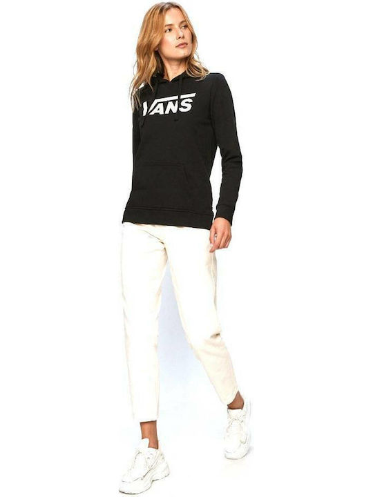 Classic V Women's Sweatshirt Hooded Black
