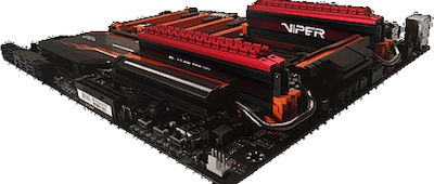 Patriot Viper 4 Series 16GB DDR4 RAM με 2 Modules (2x8GB) και Ταχύτητα 3000 για Desktop