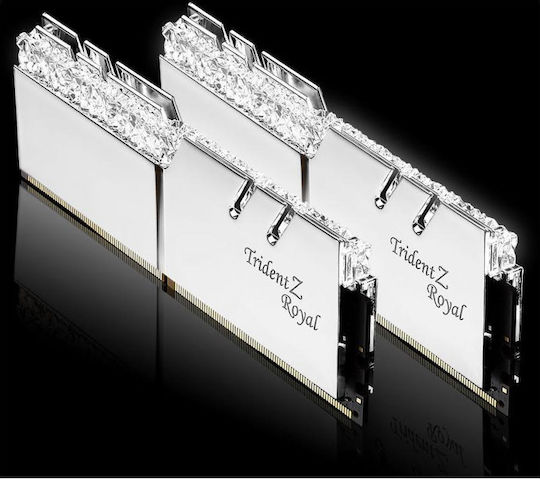 G.Skill Trident Z Royal DDR4 16GB Memorii RAM Cu 2x8GB Module Și Frecvență 3600 Pentru Desktop