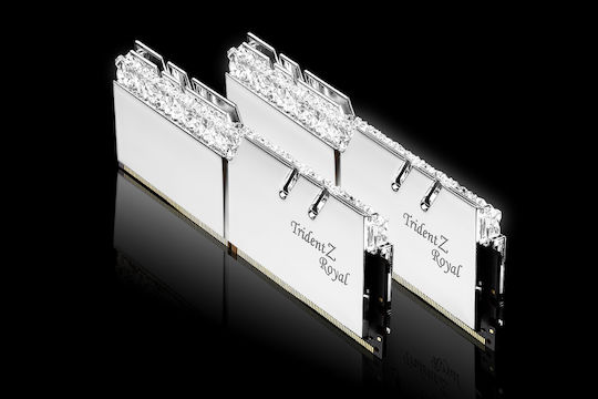 G.Skill Trident Z Royal DDR4 16GB Memorii RAM Cu 2x8GB Module Și Frecvență 3600 Pentru Desktop