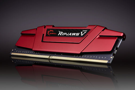 G.Skill Ripjaws V DDR4 16GB RAM με 2x8GB Modules και Ταχύτητα 3000 για Desktop