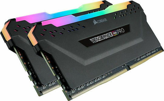Corsair Vengeance RGB Pro DDR4 16GB RAM with 2x8GB Modules and Speed 2666 for Desktop