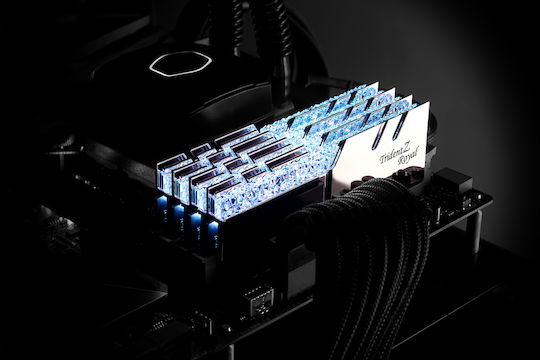 G.Skill Trident Z Royal DDR4 16GB RAM με 2x8GB Modules και Ταχύτητα 3200 για Desktop