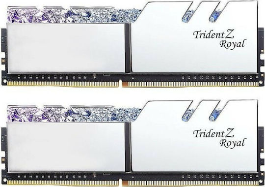 G.Skill Trident Z Royal 16GB DDR4 RAM mit 2 Modulen (2x8GB) und Geschwindigkeit 4000 für Schreibtisch