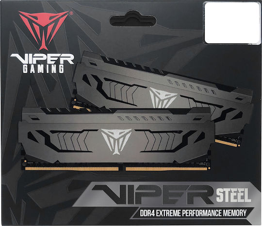 Patriot Viper Steel 16GB DDR4 RAM cu 2 module (2x8GB) și Viteză