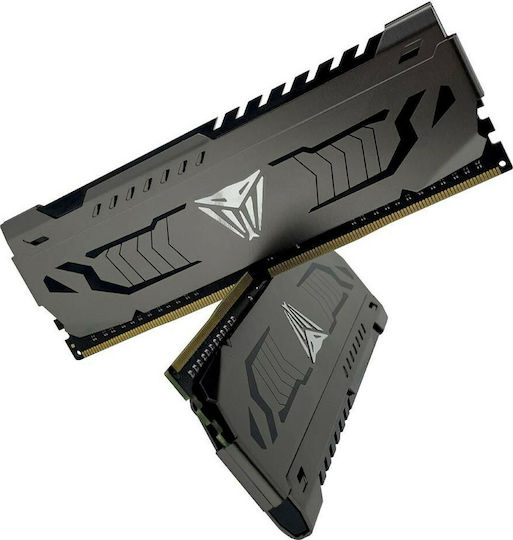 Patriot Viper Steel DDR4 16GB RAM με 2x8GB Modules και Ταχύτητα 4000 για Desktop