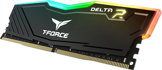 TeamGroup T-Force Delta RGB 16GB DDR4 RAM cu 2 module (2x8GB) și