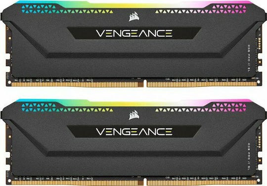 Corsair Vengeance RGB Pro SL 16GB DDR4 RAM cu 2 module (2x8GB) și