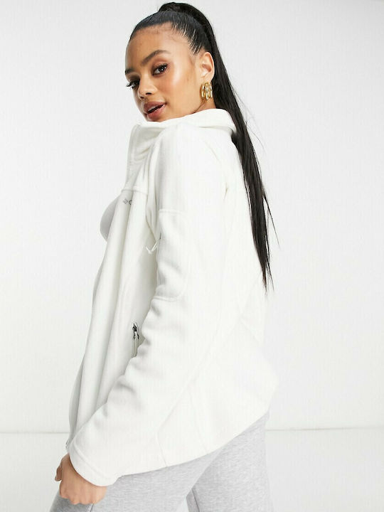 Fast Trek II Women's Cardigan with Zipper White