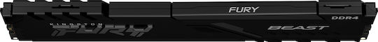 Kingston Fury Beast 4GB DDR4 RAM cu Viteză 2666 pentru Desktop