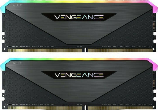 Corsair Vengeance RGB RT DDR4 32GB RAM with 2x16GB Modules and Speed 3200 for Desktop