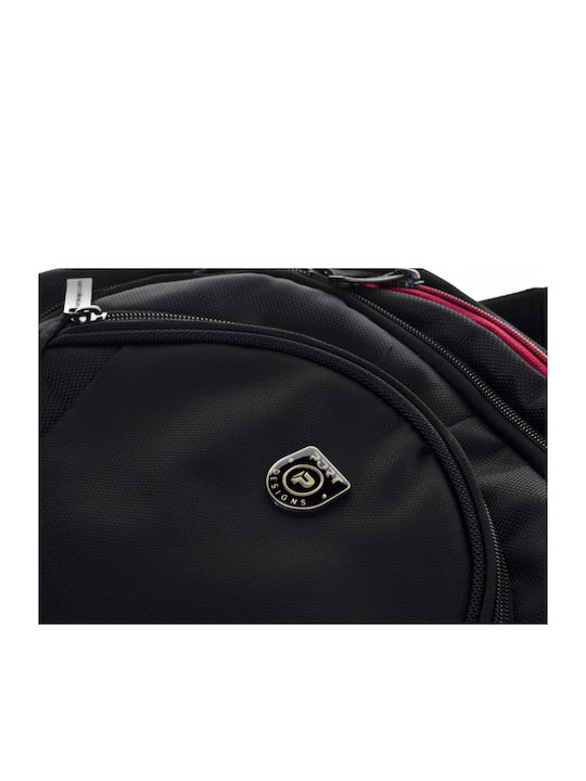 Port Designs Courchevel Waterproof Backpack Backpack for 17.3" Laptop Black