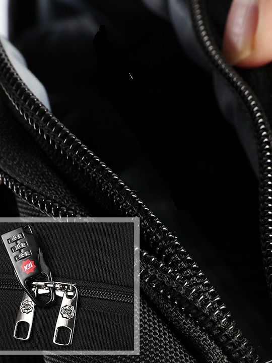 Tigernu Backpack Urban B3221 Τσάντα για Laptop 15.6" με Θύρα USB σε Μαύρο χρώμα