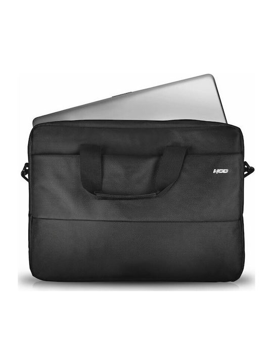 NOD Style V2 Τσάντα Ώμου / Χειρός για Laptop 15.6" σε Μαύρο χρώμα