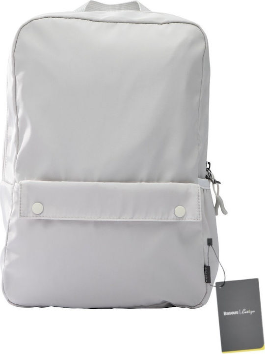Baseus Basics Impermeabila Geantă Rucsacuri pentru laptop 13" în culoarea Alb
