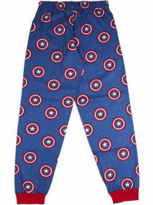 Cerda Kids Nightwear Winter Cotton Blue Avengers Disney