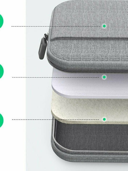 Ugreen LP437 Waterproof Shoulder / Handheld Bag for 15" Laptop Gray