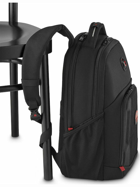 Wenger PlayerMode Tasche Rucksack für Laptop 15.6" in Schwarz Farbe