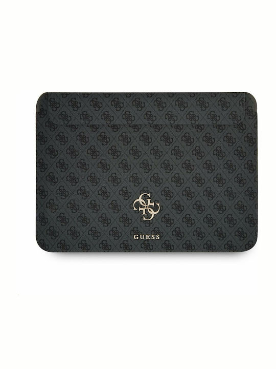 Guess Saffiano Tasche Fall für Laptop 13" in Schwarz Farbe