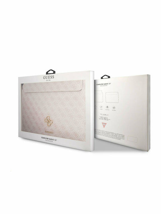 Guess Θήκη για Laptop 13" σε Ροζ χρώμα GUCS13G4GFPI