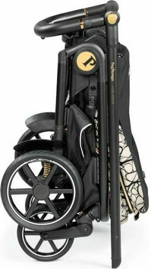 Peg Perego Veloce Ρυθμιζόμενο Καρότσι Μωρού Kατάλληλο για Nεογέννητο Graphic Gold 10.7kg